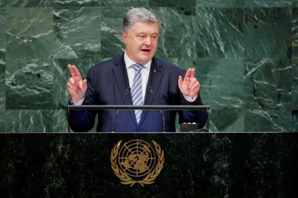 Климкин спал во время речи Порошенко на Генассамблее ООН